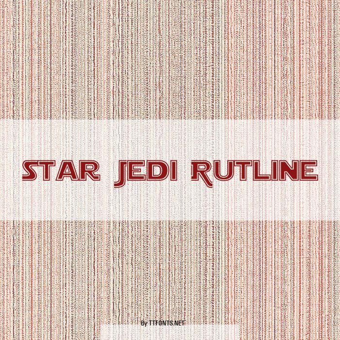 Star Jedi Outline example